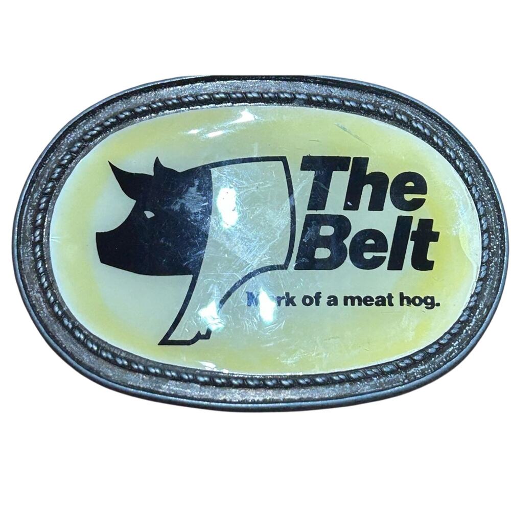 The Belt Buckle Mark of meat hog